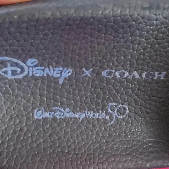 New Coach X Disney 50th Anniversary Walt Disney World Graphic Slides Unisex - Picture 5 of 6